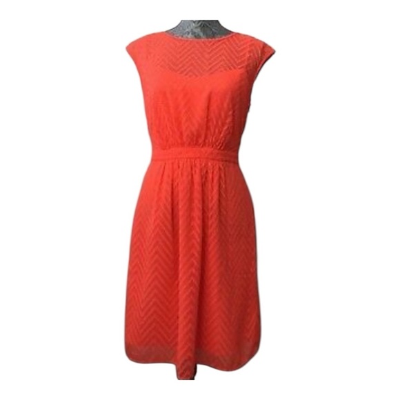 J. Crew Dresses & Skirts - J.Crew Neon Orange Sleeveless Dress